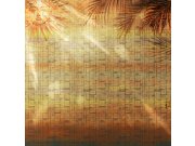 Tapety Yara - Obrazová tapeta na zeď, hnědá, žlutá, slunce, palmy, 5x3m, Philipp Plein 2, Zambaiti Parati Obrazová tapeta na zeď, hnědá, žlutá, slunce, palmy, 5x3m, Philipp Plein 2, Zambaiti Parati