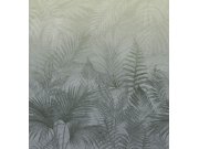 Obrazová tapeta na zeď, šedá, kapradiny, Terra Nova, Decoprint