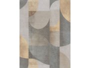 Obrazová tapeta na zeď, šedá, hnědá, obrazce, Terra Nova, Decoprint