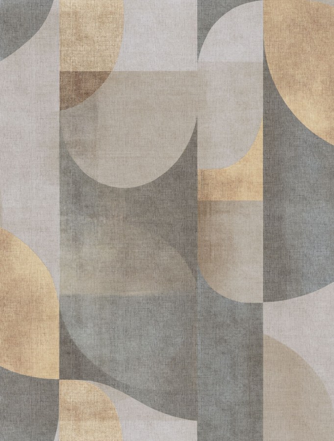 Obrazová tapeta na zeď, šedá, hnědá, obrazce, Terra Nova, Decoprint - Tapety Yara