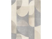 Obrazová tapeta na zeď, šedá, hnědá, obrazce, Terra Nova, Decoprint