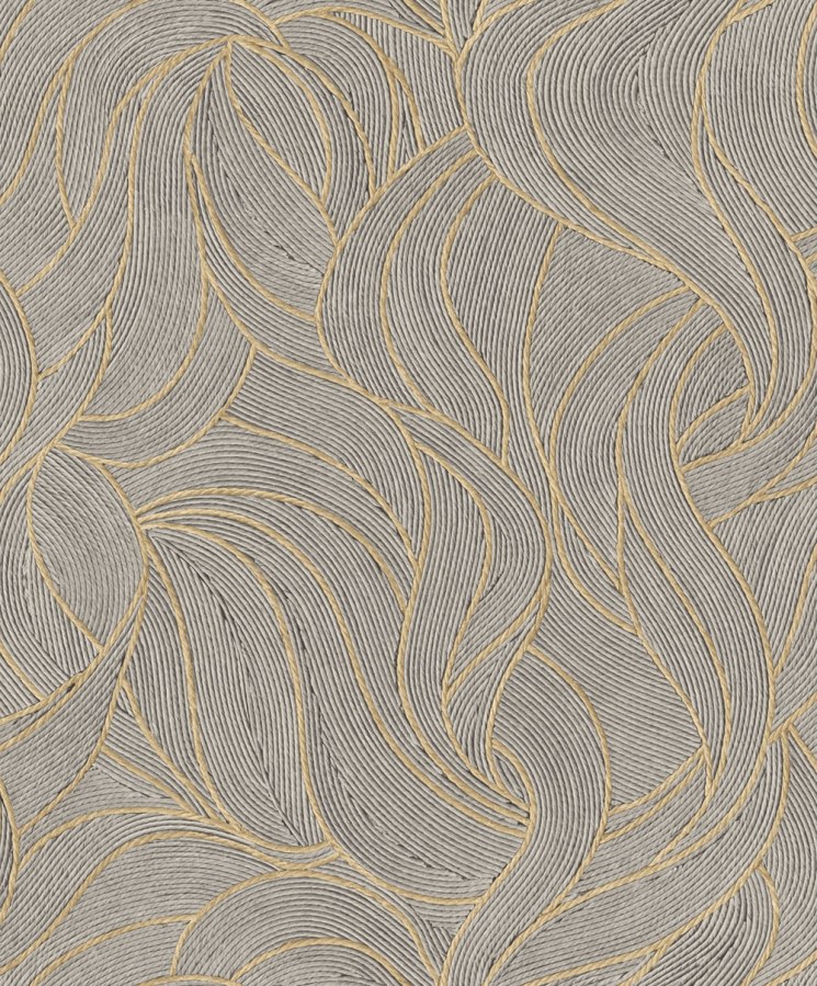 Tapety Yara - Tapeta na zeď, hnědá, vlnky, Terra Nova, Decoprint Tapeta na zeď, hnědá, vlnky, Terra Nova, Decoprint - Tapety Yara