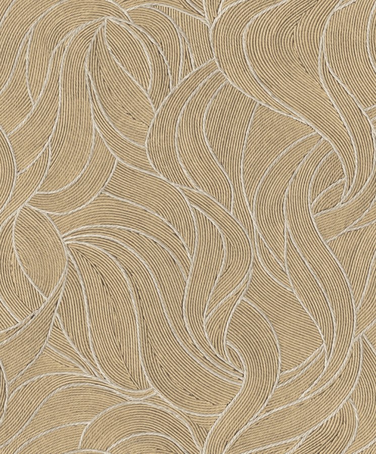 Tapety Yara - Tapeta na zeď, světle hnědá, vlnky, Terra Nova, Decoprint Tapeta na zeď, světle hnědá, vlnky, Terra Nova, Decoprint - Tapety Yara