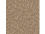 Tapeta na zeď, hnědá, červená, imitace dřeva, listy, Terra Nova, Decoprint