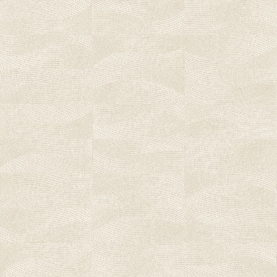 Tapeta na zeď, béžová, imitace výšivky, vlnky, Terra Nova, Decoprint - Tapety Yara