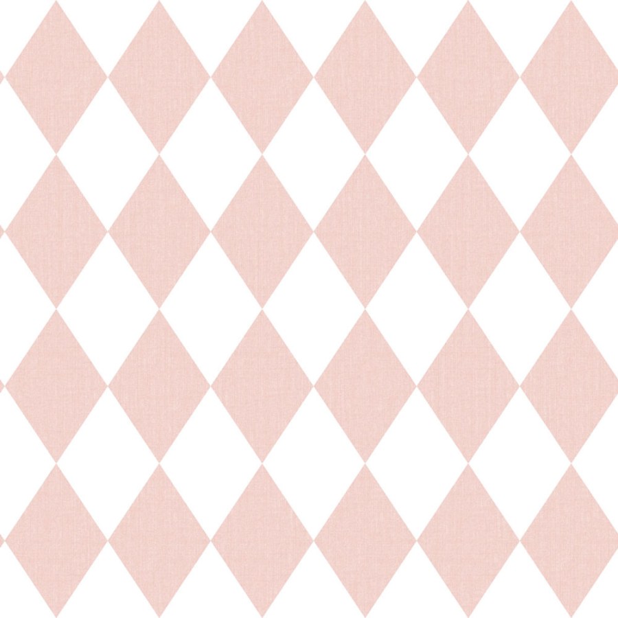 Tapety Yara - Tapeta na zeď, růžová, bílá, kosočtverce, Momi, Parato by Cristiana Masi Tapeta na zeď, růžová, bílá, kosočtverce, Momi, Parato by Cristiana Masi - Tapety Yara