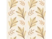 Tapety Yara - Tapeta na zeď, béžová, hnědá, listy, Momi, Parato by Cristiana Masi Tapeta na zeď, béžová, hnědá, listy, Momi, Parato by Cristiana Masi