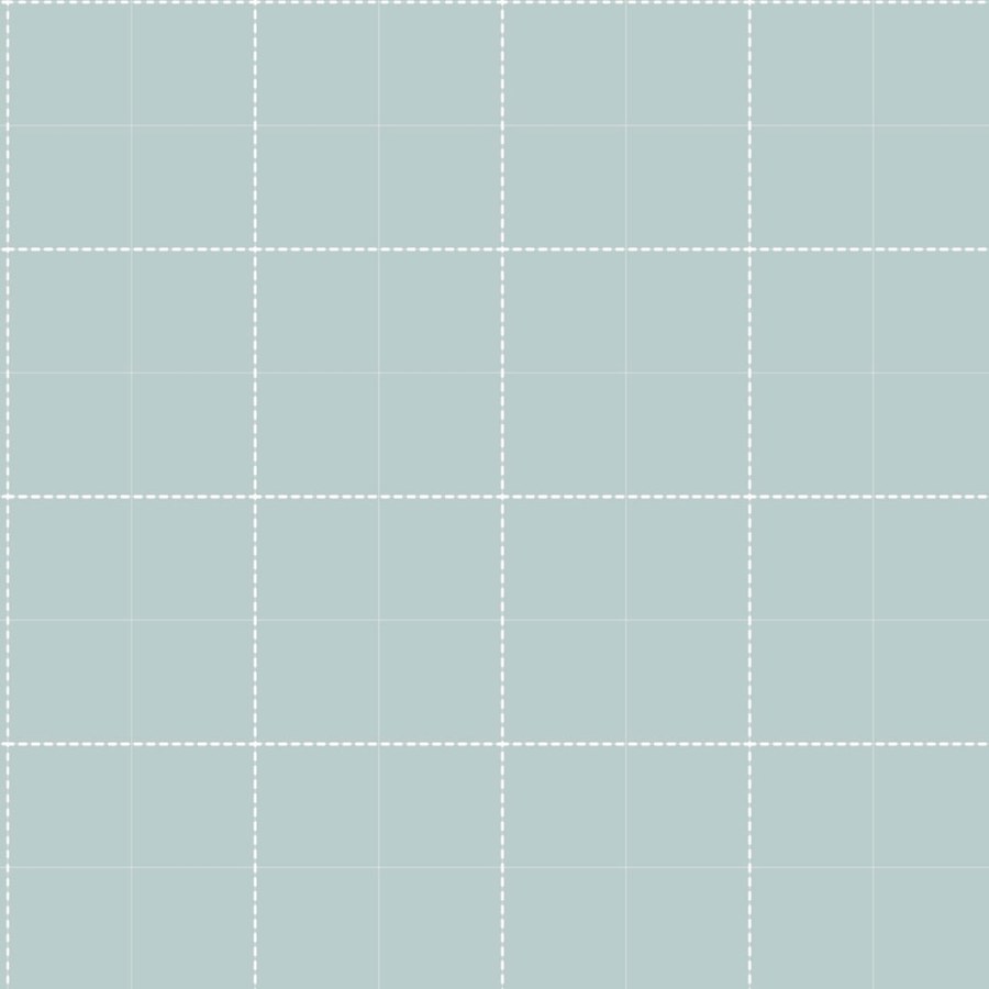 Tapeta na zeď, bledě modrá, bílá, káro, Momi, Parato by Cristiana Masi - Tapety Yara