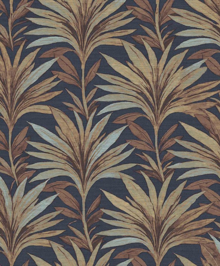 Tapeta na zeď, modrá, hnědá, 5816, Jaipur, Parato by Cristiana Masi - Tapety Yara