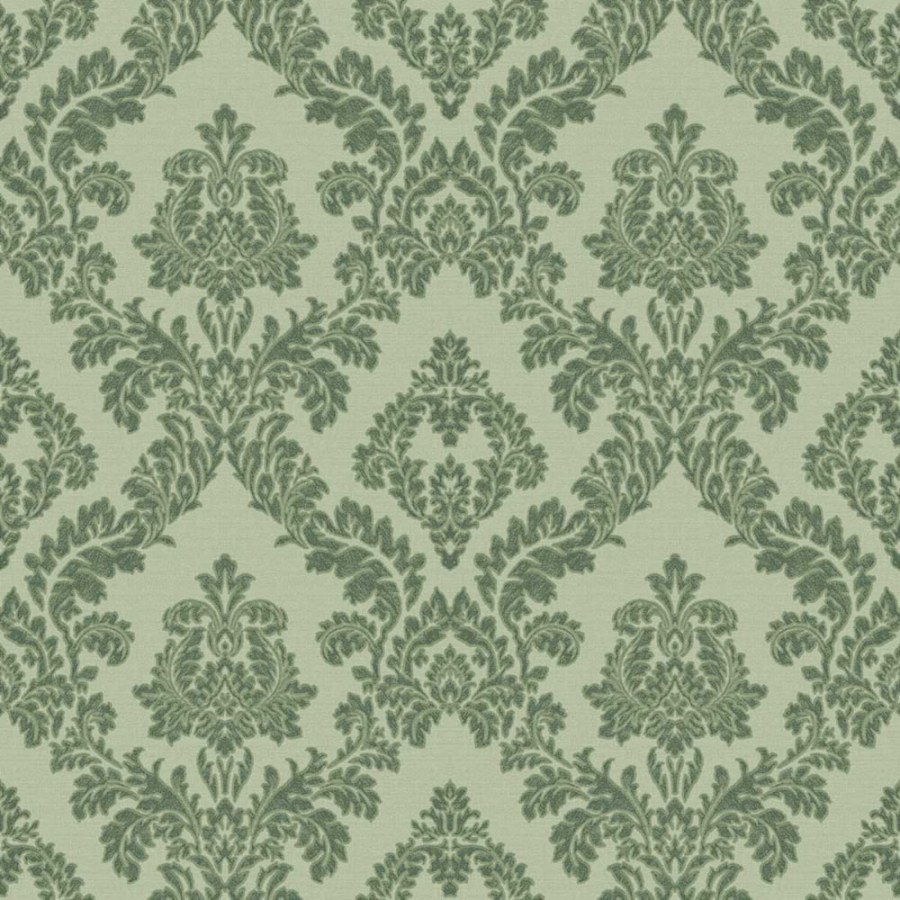 Tapeta na zeď, zelená, zámecký vzor, Agora, Parato by Cristiana Masi - Tapety Yara