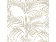 Bílá tapeta s palmovými listy, Agora, Parato by Cristiana Masi
