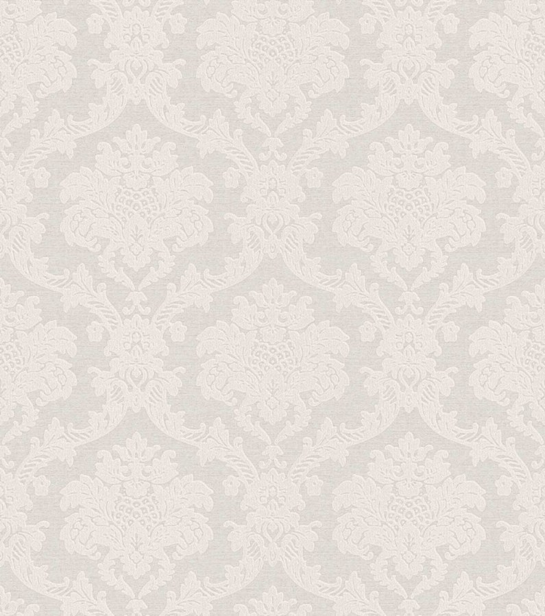 Tapeta na zeď, šedo-stříbrná, zámecký vzor, Agora, Parato by Cristiana Masi - Tapety Yara