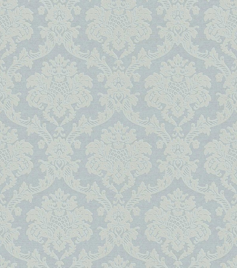 Tapeta na zeď, modrá, šedá, zámecký vzor, Agora, Parato by Cristiana Masi - Tapety Yara