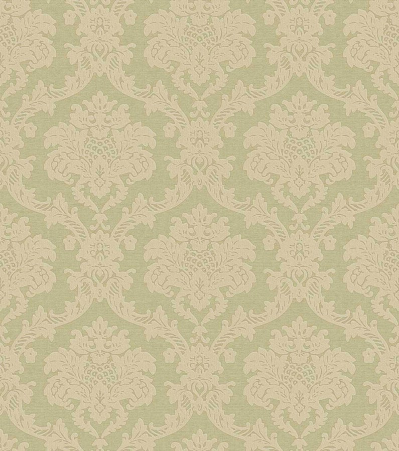 Tapeta na zeď, zelená, zámecký vzor, Agora, Parato by Cristiana Masi - Tapety Yara