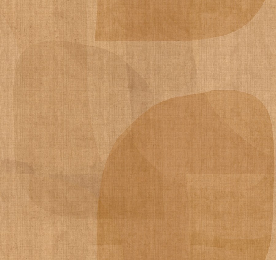 Geometrická obrazová tapeta na zeď, žlutá, hnědá, Imani, Decoprint - Tapety Yara