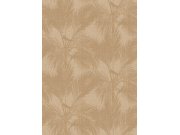 Obrazová tapeta na zeď, palmová listy, hnědá, béžová, Imani, Decoprint