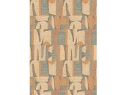 Geometrická obrazová tapeta na zeď, béžová, šedá, Imani, Decoprint