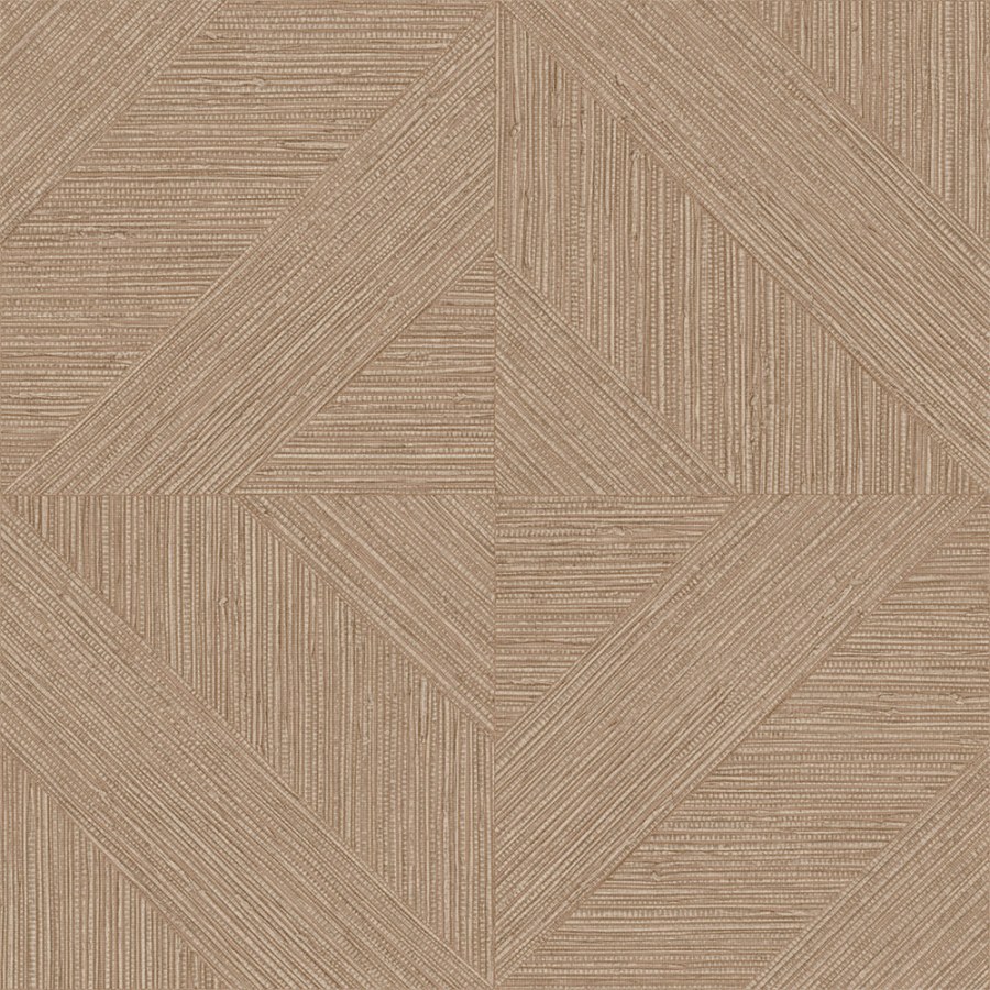 Tapeta na zeď, parketový vzor, textura rohože, hnědá, béžová, Imani, Decoprint - Tapety Yara