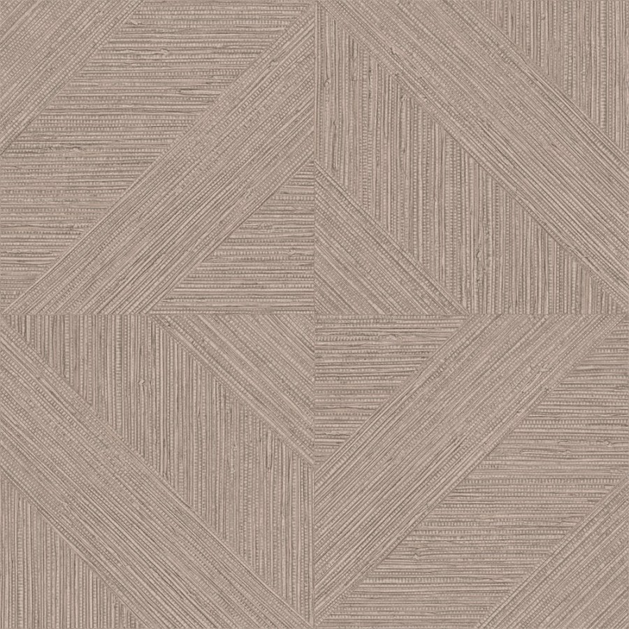 Tapeta na zeď, parketový vzor, textura rohože, hnědá, šedá, Imani, Decoprint - Tapety Yara