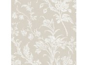 Tapeta na zeď, béžovo-bílá, květinový vzor, Laura Ashley 4 Tapety Yara