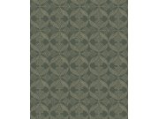Tapety Yara - Tapeta na zeď, zelená, zlatá, květiny, Antibes, Decoprint Tapeta na zeď, zelená, zlatá, květiny, Antibes, Decoprint