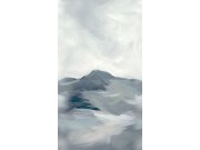 Tapety Yara - Obrazová tapeta na zeď, šedá, bílá, horská krajina, Serenity, Decoprint Obrazová tapeta na zeď, šedá, bílá, horská krajina, Serenity, Decoprint