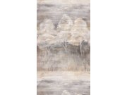Tapety Yara - Obrazová tapeta na zeď, šedá, hnědá, stromy, Serenity, Decoprint Obrazová tapeta na zeď, šedá, hnědá, stromy, Serenity, Decoprint