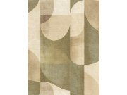 Obrazová tapeta na zeď, béžová, zelená, obrazce, Terra Nova, Decoprint