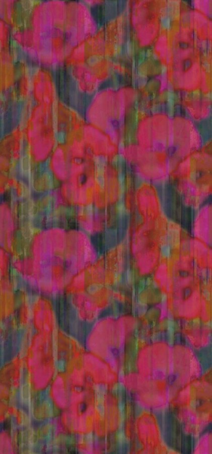 Obrazová květinová tapeta Canvas Eijffinger Obrazová květinová tapeta Canvas Eijffinger