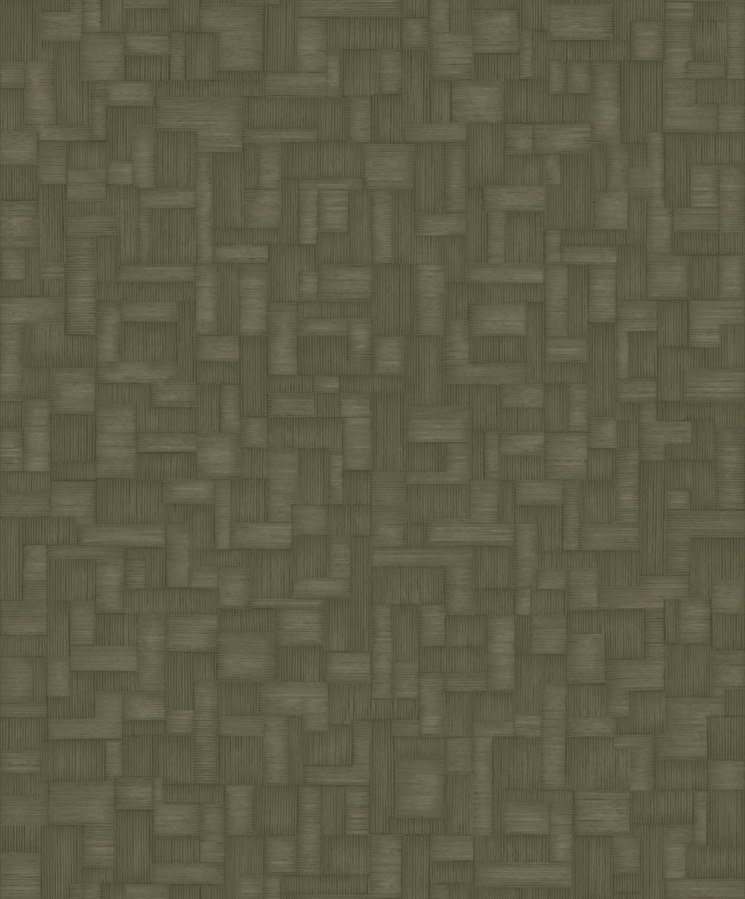 Tapety Yara - Geometrická tapeta na zeď, tmavě zelená, Structured Walls, Grandeco Geometrická tapeta na zeď, tmavě zelená, Structured Walls, Grandeco - Tapety Yara