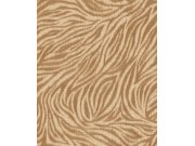 Tapety Yara - Tapeta na zeď, oranžovo-hnědá, imitace látky, Structured Walls, Grandeco Tapeta na zeď, oranžovo-hnědá, imitace látky, Structured Walls, Grandeco