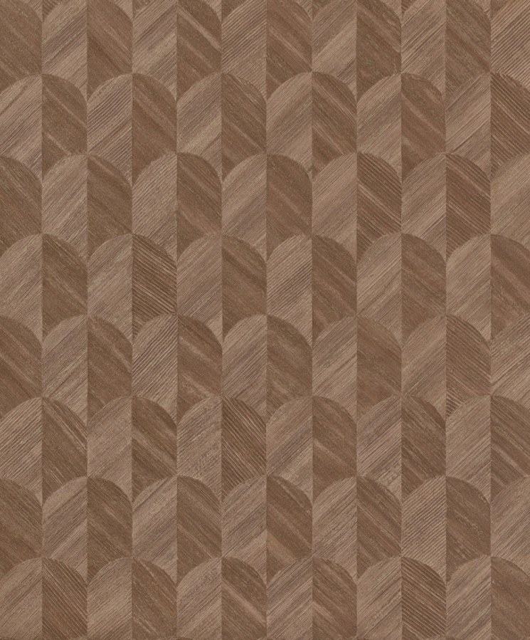 Tapety Yara - Tapeta na zeď, tmavě hnědá, grafická, Surfaces, Grandeco Tapeta na zeď, tmavě hnědá, grafická, Surfaces, Grandeco - Tapety Yara