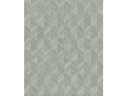 Tapety Yara - Tapeta na zeď, tyrkysová, grafická, Surfaces, Grandeco Tapeta na zeď, tyrkysová, grafická, Surfaces, Grandeco