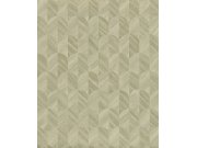 Tapety Yara - Tapeta na zeď, šedo-zelená, grafická, Surfaces, Grandeco Tapeta na zeď, šedo-zelená, grafická, Surfaces, Grandeco