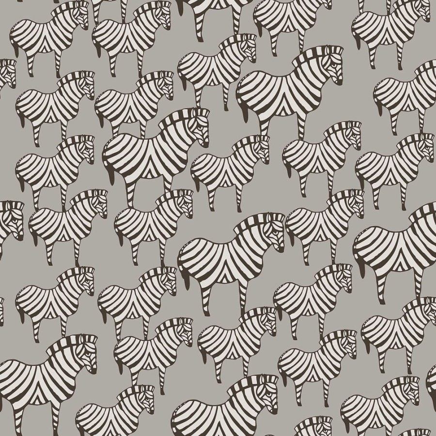 Tapety Yara - Světle šedá tapeta na zeď, zebry, Scandinavian Designers, Borastapeter Světle šedá tapeta na zeď, zebry, Scandinavian Designers, Borastapeter - Tapety Yara