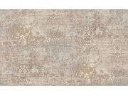 Tapety Yara - Tapeta na zeď, šedo-hnědá, vintage ornamenty, Concept, Grandeco Tapeta na zeď, šedo-hnědá, vintage ornamenty, Concept, Grandeco