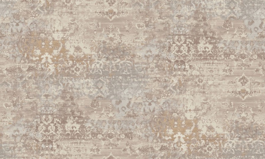 Tapety Yara - Tapeta na zeď, šedo-hnědá, vintage ornamenty, Concept, Grandeco Tapeta na zeď, šedo-hnědá, vintage ornamenty, Concept, Grandeco - Tapety Yara