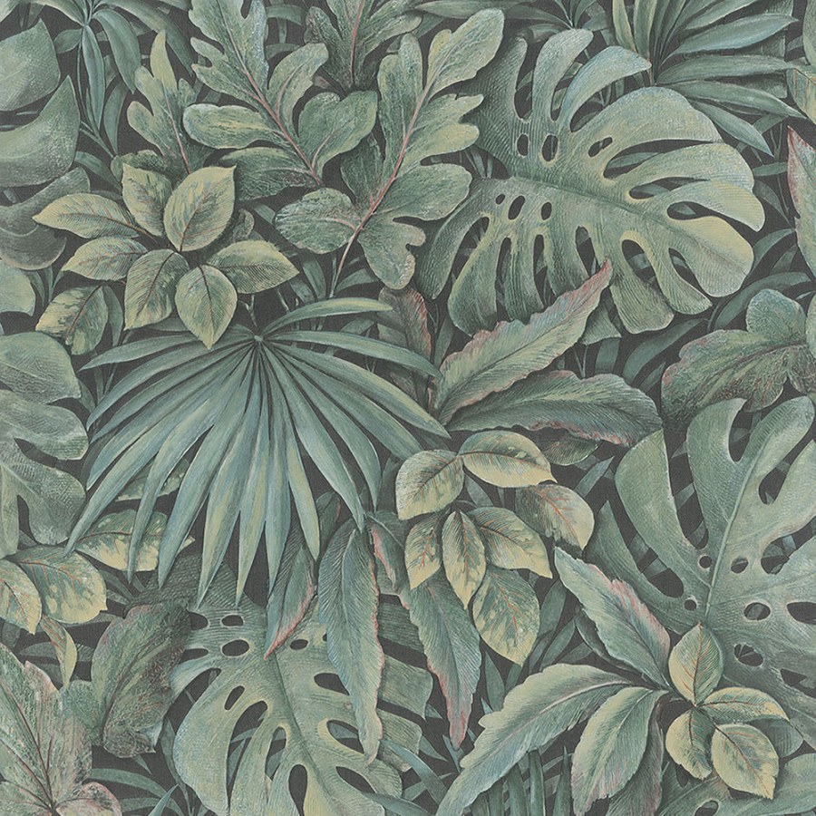 Zelená tapeta s listy 33304, Botanica, Marburg - Tapety Yara