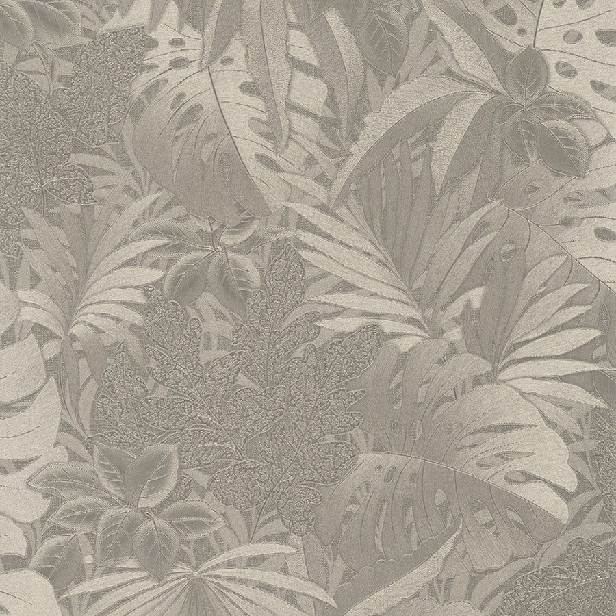 Zlatá tapeta s listy 33303, Botanica, Marburg 