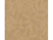 Tapeta na zeď, žluto-hnědá, stříbrná, Geometrický vzor, Ray, Masureel Tapety Yara