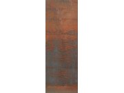 Tapety Yara - Obrazová tapeta, šedá, oranžová, Imitace rezavého plechu, Erosion, Masureel Obrazová tapeta, šedá, oranžová, Imitace rezavého plechu, Erosion, Masureel