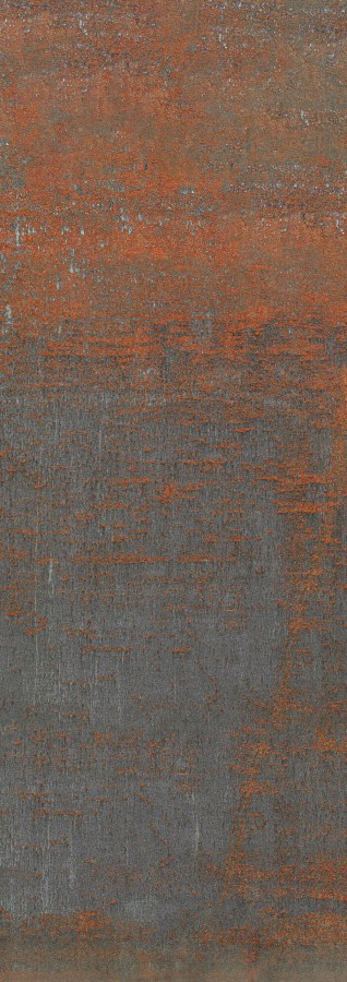 Obrazová tapeta, šedá, oranžová, Imitace rezavého plechu, Erosion, Masureel Obrazová tapeta, šedá, oranžová, Imitace rezavého plechu, Erosion, Masureel