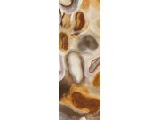 Abstraktní obrazová tapeta, vínová, hnědá, Akvarel, Erosion, Masureel Tapety Yara