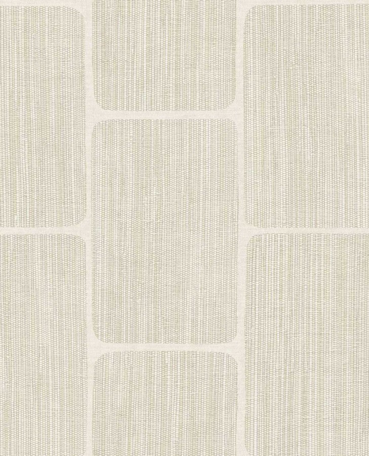 Tapety Yara - Geometrická tapeta na zeď, krémová, Calm Crafted, Eijffinger Geometrická tapeta na zeď, krémová, Calm Crafted, Eijffinger - Tapety Yara