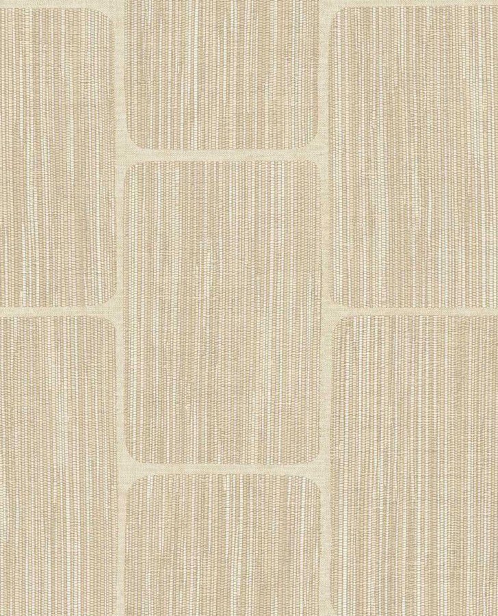 Tapety Yara - Geometrická tapeta na zeď, béžová, Calm Crafted, Eijffinger Geometrická tapeta na zeď, béžová, Calm Crafted, Eijffinger - Tapety Yara