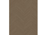 Tapety Yara - Geometrická tapeta na zeď, šedo-hnědá, imitace rohože, Calm Crafted, Eijffinger Geometrická tapeta na zeď, šedo-hnědá, imitace rohože, Calm Crafted, Eijffinger