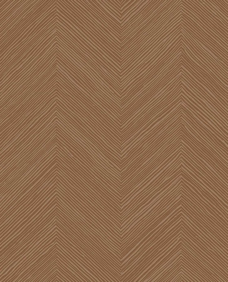 Tapety Yara - Geometrická tapeta na zeď, hnědo-červená, imitace rohože, Calm Crafted, Eijffinger Geometrická tapeta na zeď, hnědo-červená, imitace rohože, Calm Crafted, Eijffinger - Tapety Yara