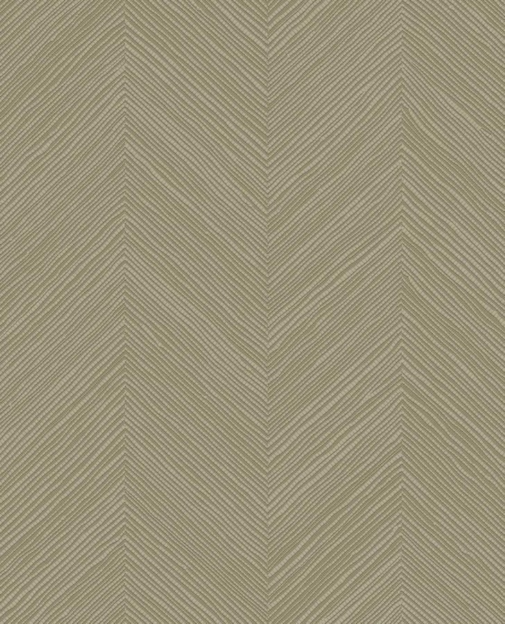 Tapety Yara - Geometrická tapeta na zeď, šedo-zelená, imitace rohože, Calm Crafted, Eijffinger Geometrická tapeta na zeď, šedo-zelená, imitace rohože, Calm Crafted, Eijffinger - Tapety Yara