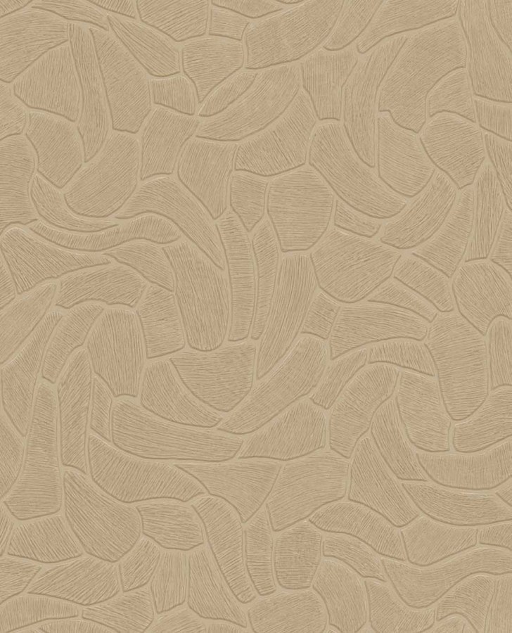 Tapety Yara - Geometrická tapeta na zeď, oranžovo-béžová, kámen, Calm Crafted, Eijffinger Geometrická tapeta na zeď, oranžovo-béžová, kámen, Calm Crafted, Eijffinger - Tapety Yara