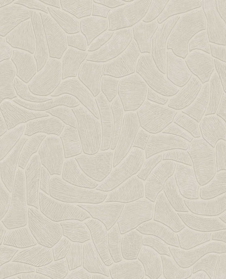 Tapety Yara - Geometrická tapeta na zeď, béžovo-krémová, kámen, Calm Crafted, Eijffinger Geometrická tapeta na zeď, béžovo-krémová, kámen, Calm Crafted, Eijffinger - Tapety Yara